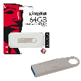 USB 3.0 64Gb Kingston DataTraveler SE9 có móc khóa và vỏ kim loại