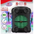 Loa Di Động Karaoke KIMISO QS-6806 (Bass 8, 1 Micro có dây)