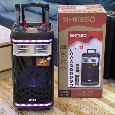 Loa Kéo Di Động Karaoke KIMISO QS-1331 (Bass 12, 2 Micro không dây)