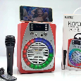 Loa Bluetooth Karaoke WSTER WS-601 (Kèm micro có dây)
