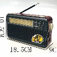 Đài FM Bluetooth/USB/TF GOLONE RX-BT169S (Pin năng lượng mặt trời)