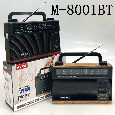 Đài FM Bluetooth/USB/TF MEIER M-8001BT