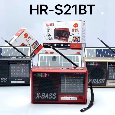 Đài FM Bluetooth/USB/TF HAIRUN HR-S21BT (Pin năng lượng mặt trời)