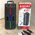 Loa Kéo Di Động Karaoke KIMISO QS-7607 (Bass đôi 6.5x2, 1 Micro có dây)