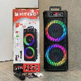 Loa Kéo Di Động Karaoke KIMISO QS-8203 (Bass đôi 8x2, 1 Micro có dây)
