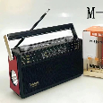 Đài FM Bluetooth/USB/TF MEIER M-1927BT (Đèn PIN LED, Pin 1200mAh)  