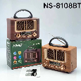 Đài FM Bluetooth/USB/TF NNS NS-8108BT
