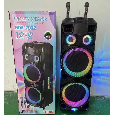 Loa Bluetooth Karaoke NDR-7022 (Bass đôi 12x2, 2 Micro)