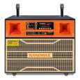 LOA KARAOKE DI ĐỘNG NANOMAX PRO-906 (Bass đôi 40cm x2, 2 Micro)