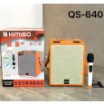 Loa Bluetooth KIMISO QS-640 (Bass 6.5, 1 Micro không dây)