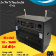 Loa Kéo Di Động GVA SB - 1600 Xài Điện (Bass 40cm x2, 2 Micro)