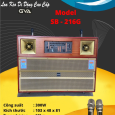 Loa Kéo Di Động GVA SB - 216G (Bass 40cmx2, 2 Micro)