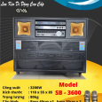 Loa Kéo Di Động GVA SB - 3600 (Bass 40cm + 30cm x2, 2 Micro)
