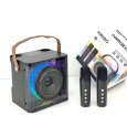 Loa Bluetooth Karaoke KIMISO KMS-804 (Kèm 2 Micro Không Dây)