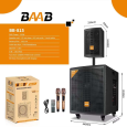 Loa Karaoke Bluetooth BMB BB-815 (Bass 15, 2 Micro)
