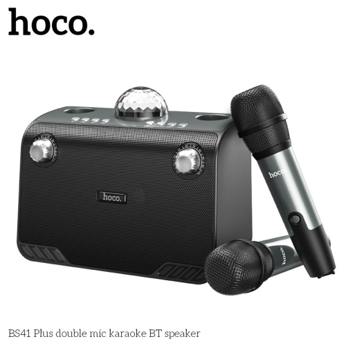 Loa Bluetooth Karaoke HOCO BS41 Plus (20W, 2 Micro)