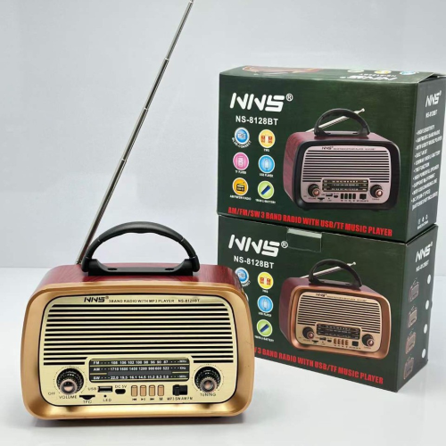 Đài FM Radio Bluetooth/USB/TF NNS NS-8128BT