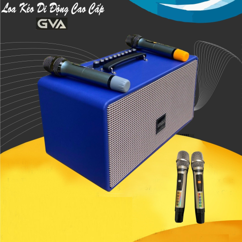 Loa Bluetooth Xách Tay GVA SB-266 Pro (Bass 16cm x2, 2 Micro)