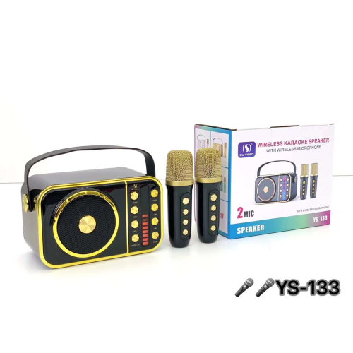 Loa Bluetooth SU-YOSD YS-133 (Kèm 2 Micro Không Dây)