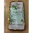 Viền xương vàng đính đá iphone 5s magic
